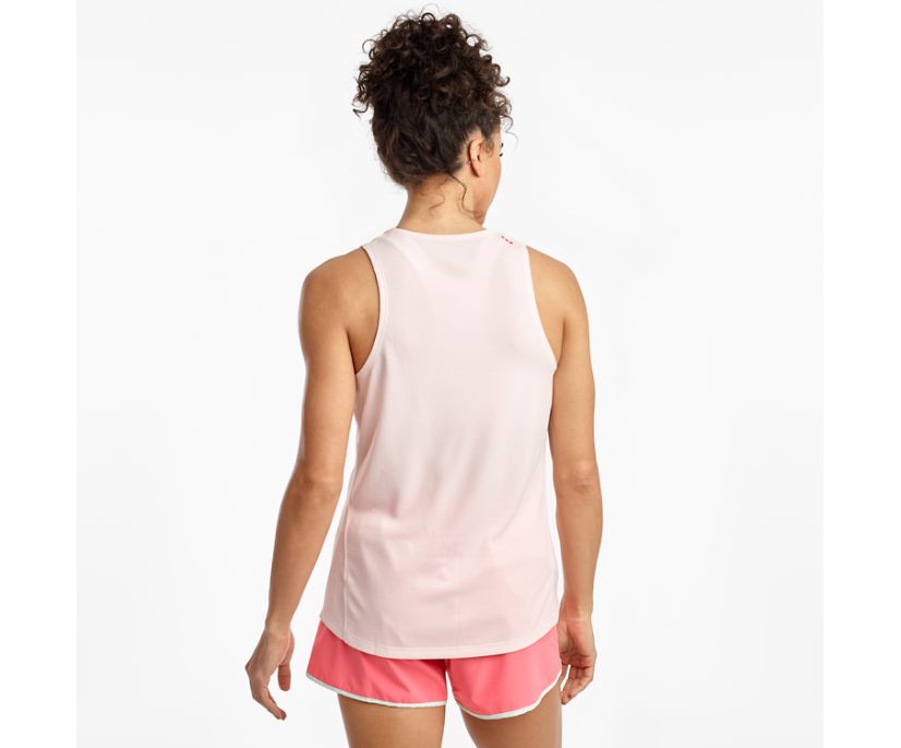 Saucony Stopwatch Singlet Women's Tanks Pink | Canada 328HAPK